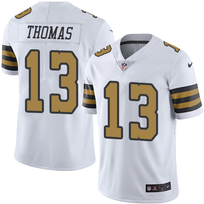  Saints 13 Michael Thomas Black Color Rush Limited Jersey