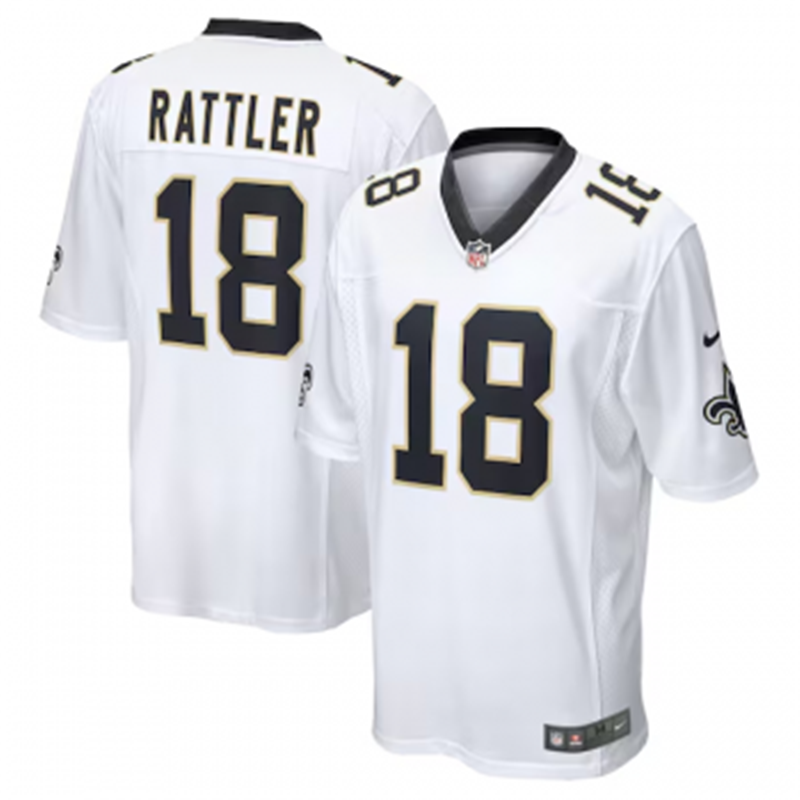 Nike Saints 18 Rattler White Vapor Untouchable Limited Jersey