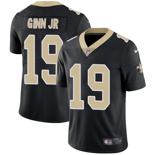  Saints 19 Ted Ginn Jr. Black Vapor Untouchable Player Limited Jersey