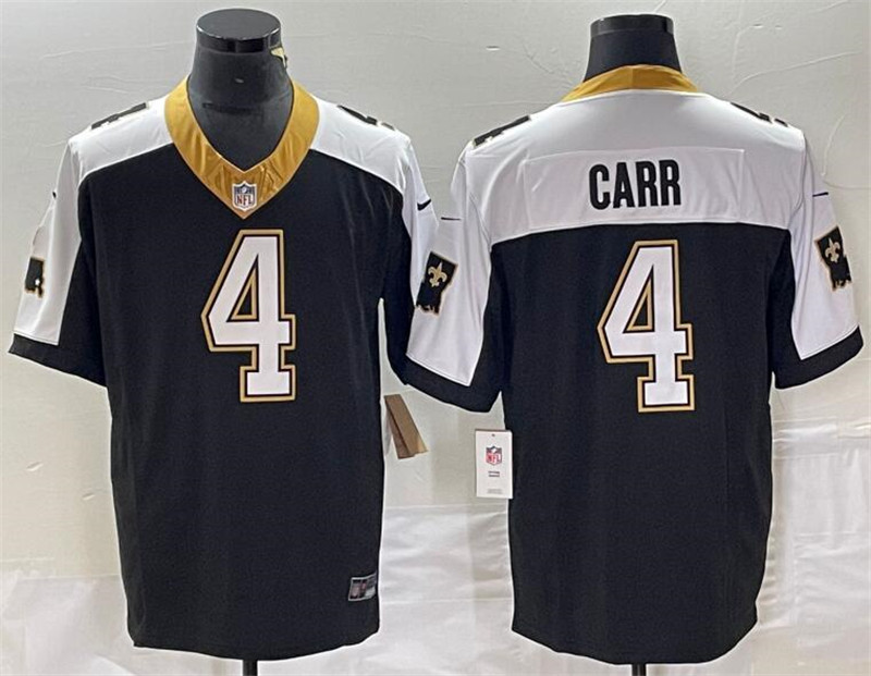 Nike Saints 4 Derek Carr Black F.U.S.E. 1987 Legacy Vapor Limited Jersey