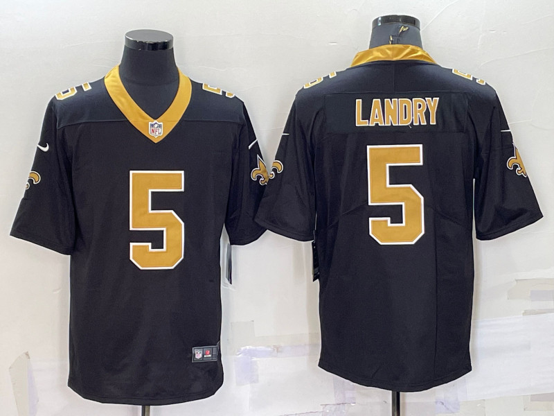 Nike Saints 5 Jarvis Landry Black Vapor Untouchable Limited Jersey