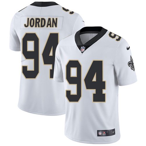  Saints 94 Cameron Jordan White Vapor Untouchable Limited Jersey