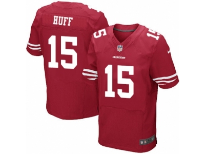  San Francisco 49ers 15 Josh Huff Elite Red Team Color NFL Jersey