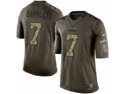  San Francisco 49ers 7 Matt Barkley Limited Green Salute to Service NFL Jersey