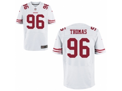 San Francisco 49ers 96 Solomon Thomas Elite White NFL Jersey