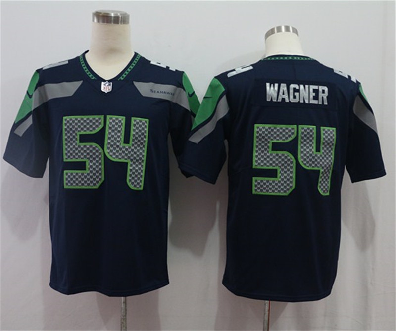 Nike Seahawks 54 Bobby Wagner Navy Vapor Untouchable Limited Jersey