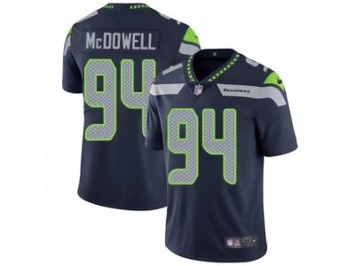  Seahawks 94 Malik McDowell Navy Vapor Untouchable Limited Jersey