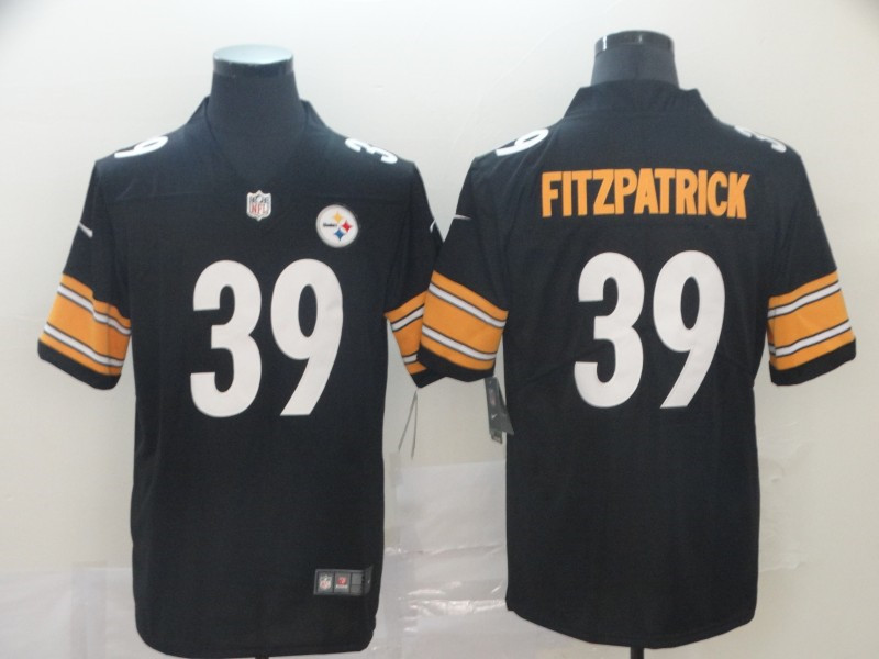 Nike Steelers 39 Minkah Fitzpatrick Black Vapor Untouchable Limited Jersey