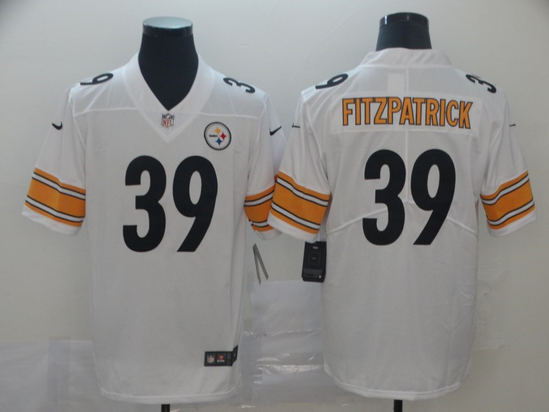 Nike Steelers 39 Minkah Fitzpatrick White Vapor Untouchable Limited Jersey