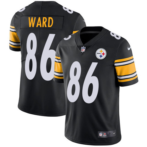  Steelers 86 Hines Ward Black Vapor Untouchable Player Limited Jersey