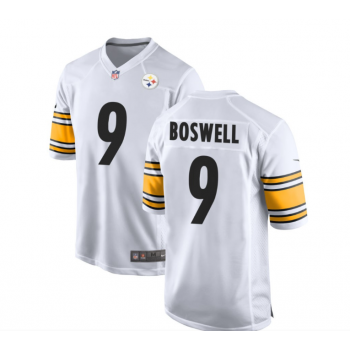 Nike Steelers 9 BOSWELL White Vapor Untouchable Limited Jersey
