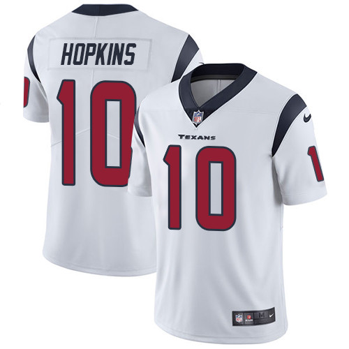  Texans 10 DeAndre Hopkins White Vapor Untouchable Player Limited Jersey