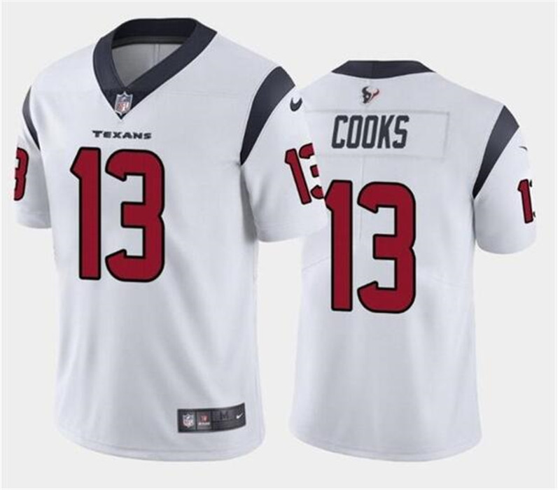 Nike Texans 13 Brandin Cooks White Vapor Untouchable Limited Jersey