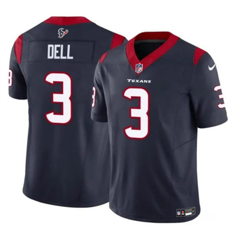 Nike Texans 3 Tank Dell Black Vapor Untouchable Limited Jersey