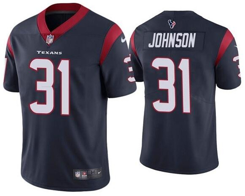 Nike Texans 31 David Johnson Navy Vapor Untouchable Limited Jersey