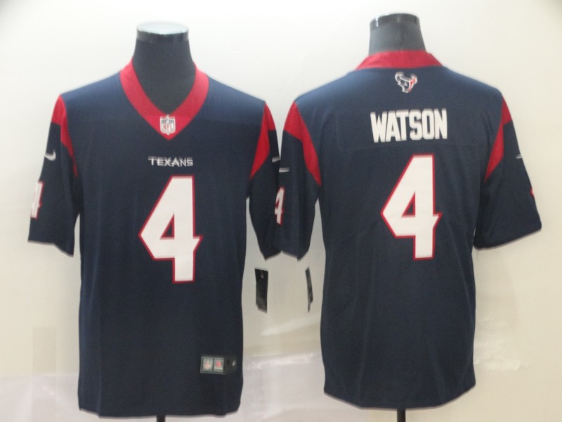 Nike Texans 4 Deshaun Watson Navy New 2019 Vapor Untouchable Limited Jersey