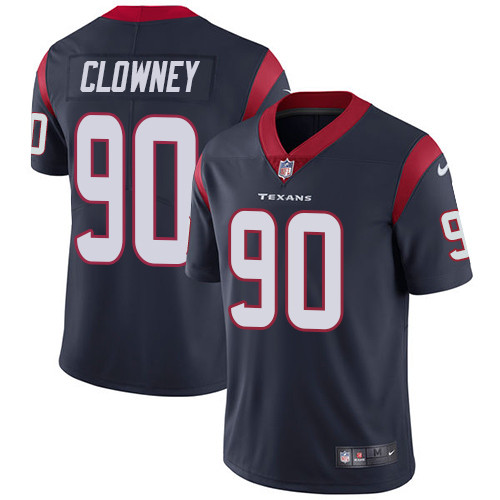  Texans 90 Jadeveon Clowney Navy Vapor Untouchable Player Limited Jersey