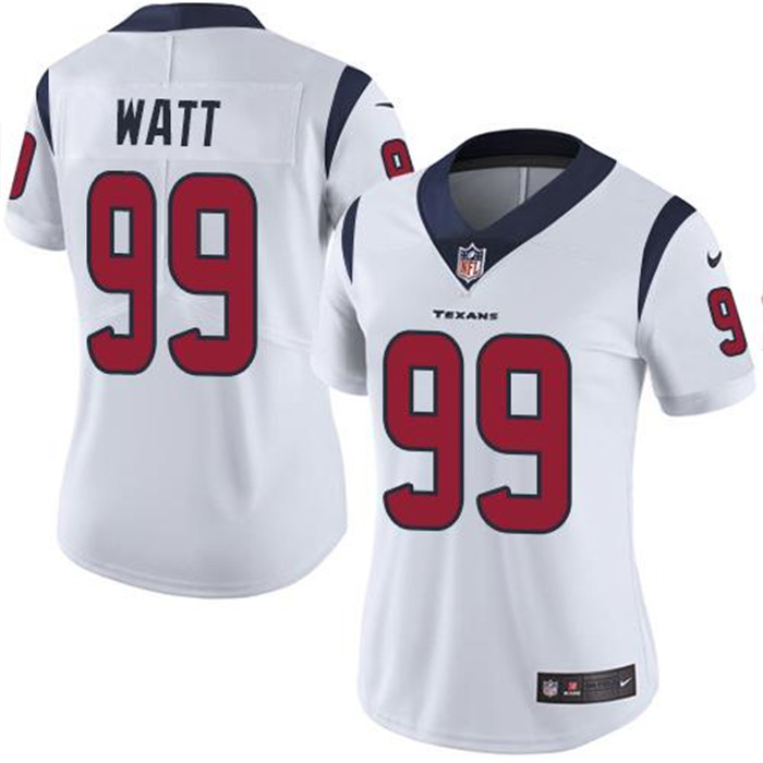  Texans 99 J.J. Watt White Women Vapor Untouchable Limited Jersey