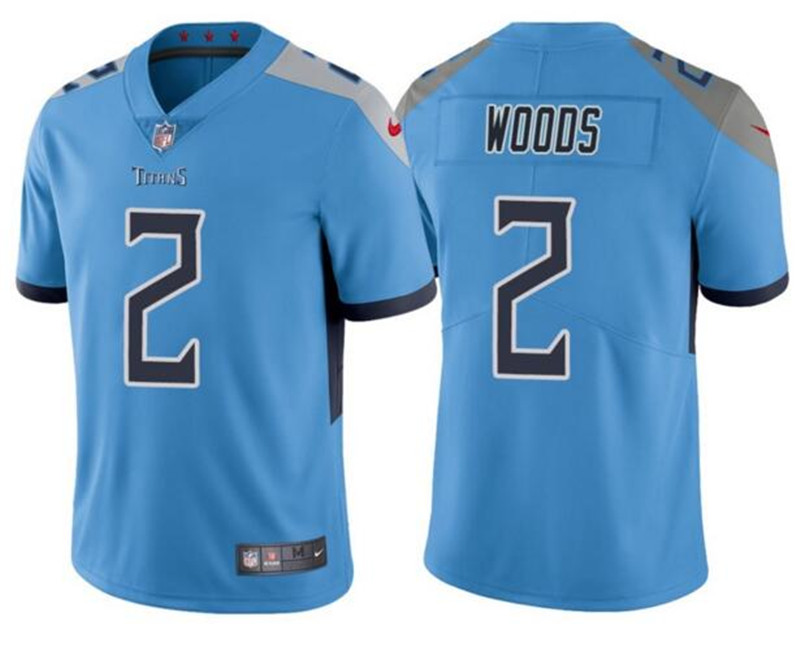 Nike Titans 2 Robert Woods Blue Vapor Limited Jersey