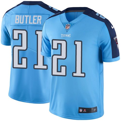  Titans 21 Malcolm Butler Light Blue Vapor Untouchable Limited Jersey