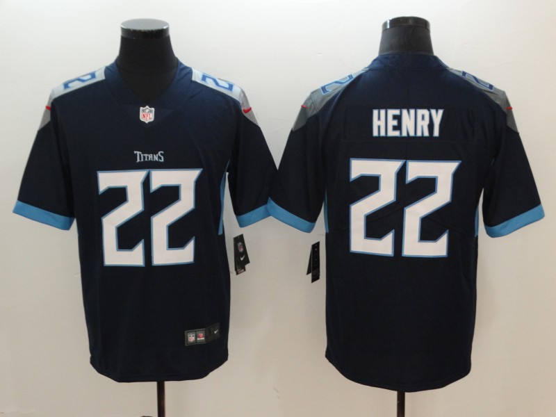  Titans 22 Derrick Henry Navy New 2018 Vapor Untouchable Limited Jersey