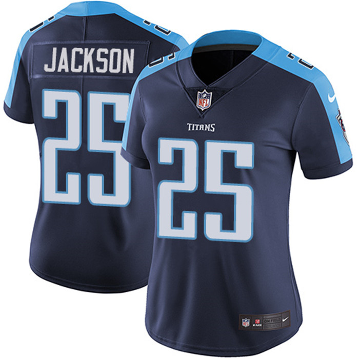  Titans 25 Adoree' Jackson Navy Women Vapor Untouchable Limited Jersey