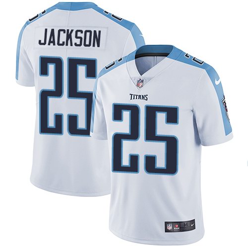  Titans 25 Adoree' Jackson White Vapor Untouchable Limited Jersey