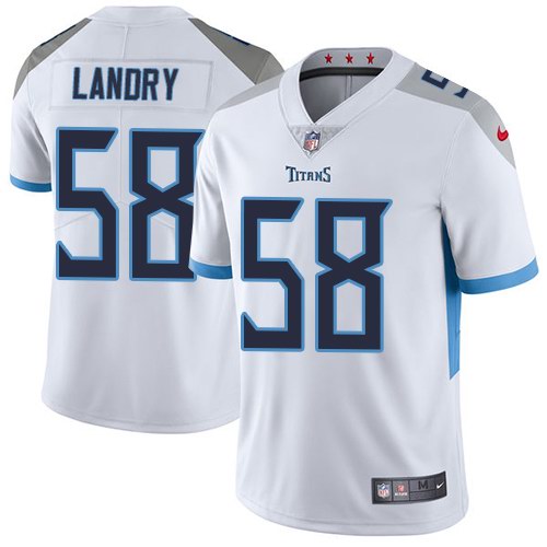  Titans 58 Harold Landry White New 2018 Vapor Untouchable Limited Jersey