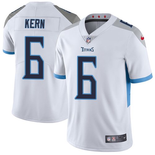  Titans 6 Brett Kern White New 2018 Vapor Untouchable Limited Jersey