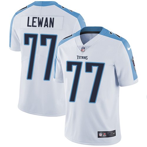  Titans 77 Taylor Lewan White Vapor Untouchable Limited Jersey