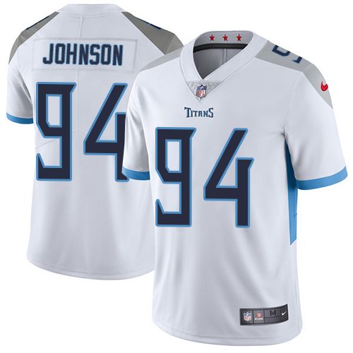  Titans 94 Austin Johnson White New 2018 Vapor Untouchable Limited Jersey