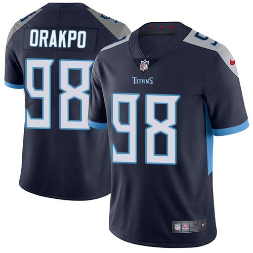  Titans 98 Brian Orakpo Navy New 2018 Vapor Untouchable Limited Jersey