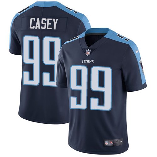  Titans 99 Jurrell Casey Navy Vapor Untouchable Limited Jersey