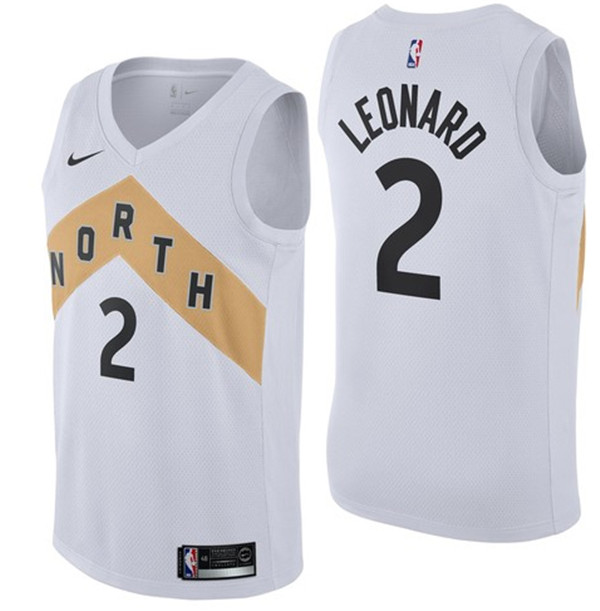  Toronto Raptors #2 Kawhi Leonard Black NBA Swingman City Edition Jersey