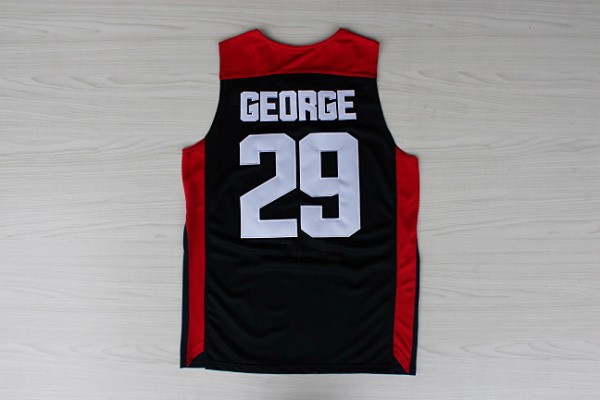  USA 2012 Olympic Dream Team Ten 29 Paul George Blue Basketball Jerseys