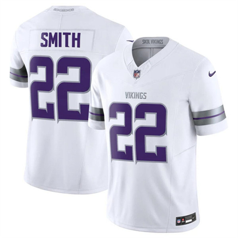 Nike Vikings 22 Harrison Smith White 2024 F.U.S.E. Vapor Limited Jersey