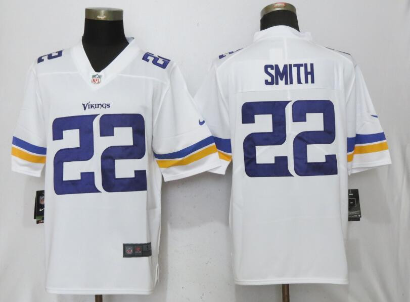  Vikings 22 Harrison Smith White Vapor Untouchable Player Limited Jersey