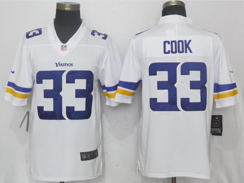  Vikings 33 Dalvin Cook White Vapor Untouchable Limited Jersey