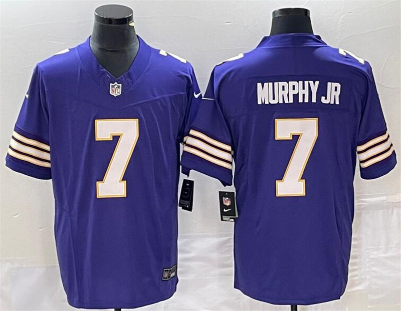 Nike Vikings 7 Byron Murphy Jr Purple F.U.S.E. Classic Vapor Limited Jersey