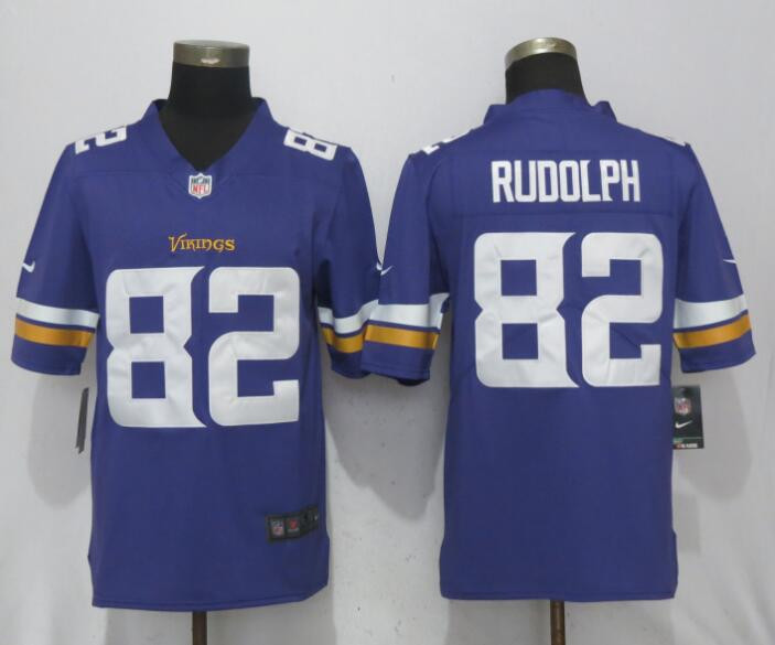  Vikings 82 Kyle Rudolph Purple Vapor Untouchable Player Limited Jersey