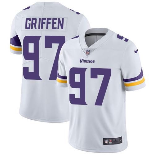  Vikings 97 Everson Griffen White Vapor Untouchable Limited Jersey