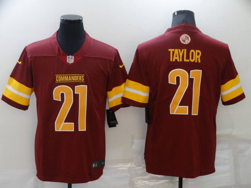 Nike Washington Commanders 21 Sean Taylor Burgundy Vapor Untouchable Limited Jersey