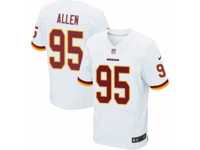  Washington Redskins 95 Jonathan Allen Elite White NFL Jersey