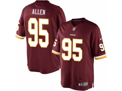  Washington Redskins 95 Jonathan Allen Limited Burgundy Red Team Color NFL Jersey