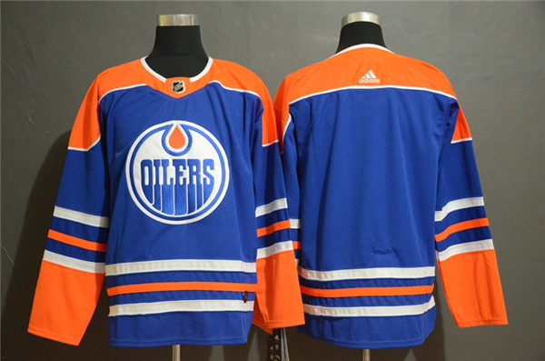Oilers Blank Royal  Jersey