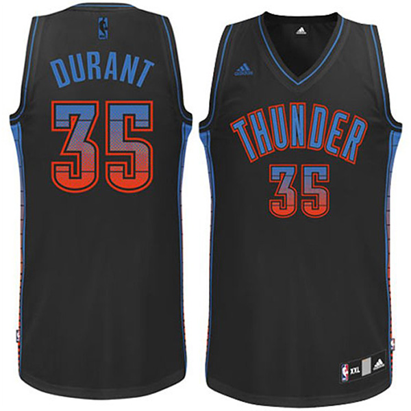 Oklahoma City Thunder 35 Kevin Durant 2015 Vibe New Swingman Fashion Jersey