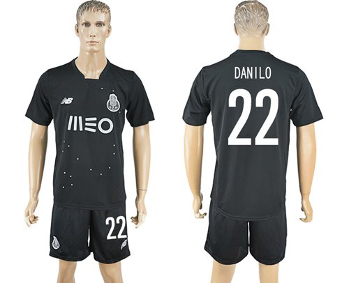 Oporto 22 Danilo Away Soccer Club Jersey