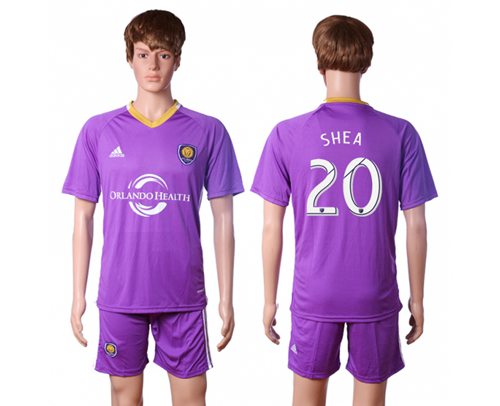 Orlando City SC 20 Shea Purple Soccer Club Jersey