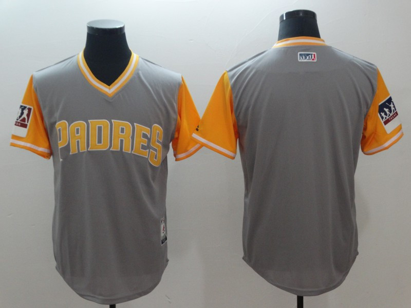 Padres Gray 2018 Players' Weekend Authentic Team Jersey