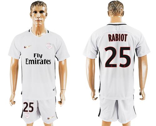 Paris Saint Germain 25 Rabiot Sec Away Soccer Club Jersey